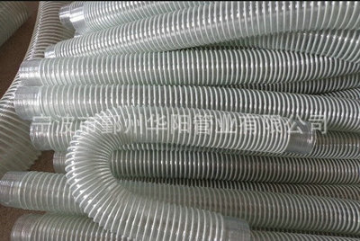 【生產(chǎn)銷售纏繞透明加筋塑料管 環(huán)保無味pvc塑料管】?jī)r(jià)格,廠家,圖片,塑料管,寧波市鄞州華陽管業(yè)-